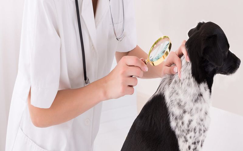 درمان شپش سگ توسط دامپزشک