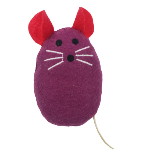 عروسک بازی گربه مدل موش به همراه کت نیپ
