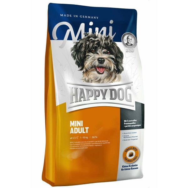غذای خشک سگ هپی داگ مدل mini adult وزن 4 کیلوگرم