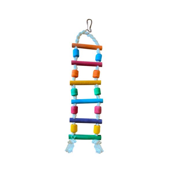 اسباب بازی طوطی مدل نردبان رنگی