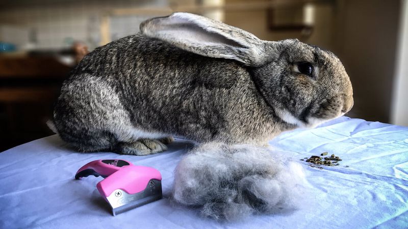ریزش مو در خرگوش