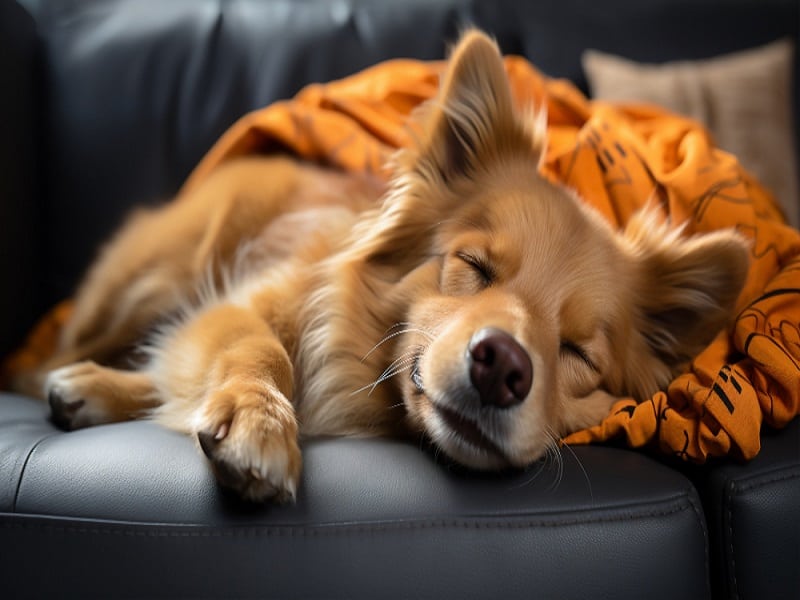 علت تنگی نفس سگ در خواب